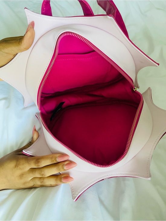 Pink Heart Web Backpack by main image 6